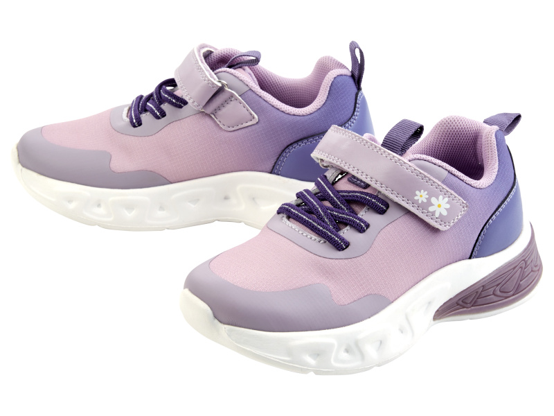 lupilu® Dívčí blikající obuv "Sneaker" (lila fialová, 26)