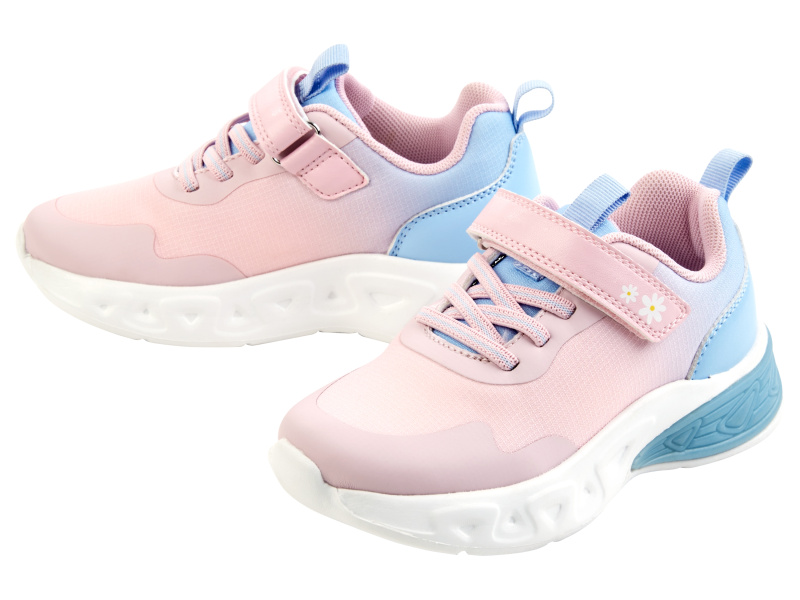lupilu® Dívčí blikající obuv "Sneaker" (růžová/modrá, 27)