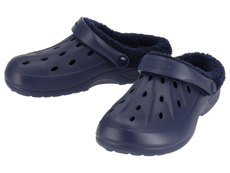 esmara® Dámské nazouváky s hřejivou podšívkou (navy modrá, 39)