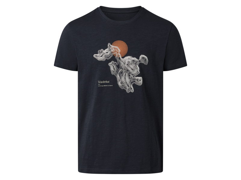 esmara Men Pánské triko (modrá, XL (56/58))