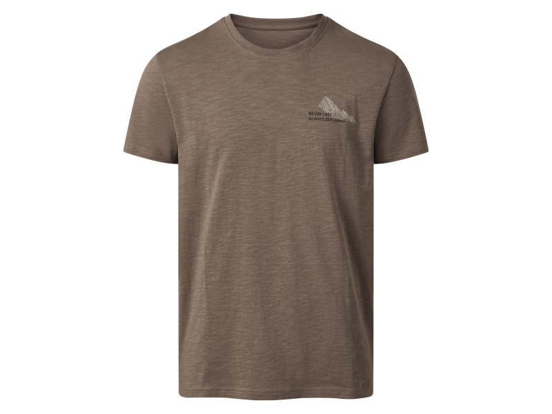 esmara Men Pánské triko (hnědá, M (48/50))