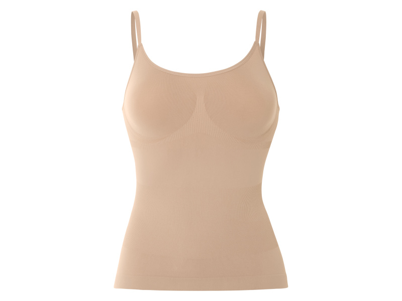 esmara® Dámský bezešvý tvarující top (béžová, L(44/46))
