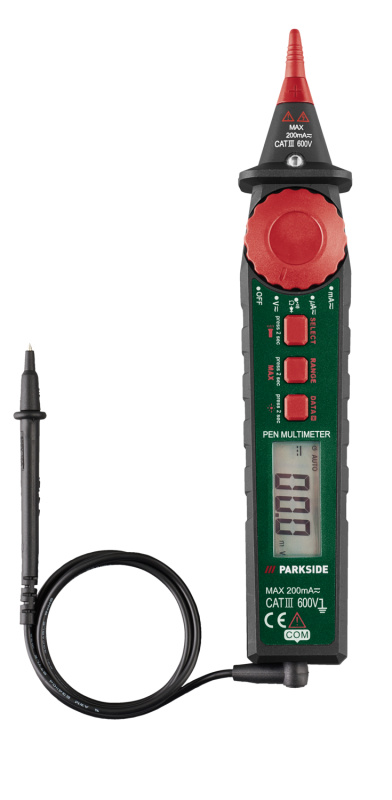 Parkside® Klešťový multimetr PZM 2 B4 / Tužkový multimetr PSM 2 B4 (tužkový multimetr)