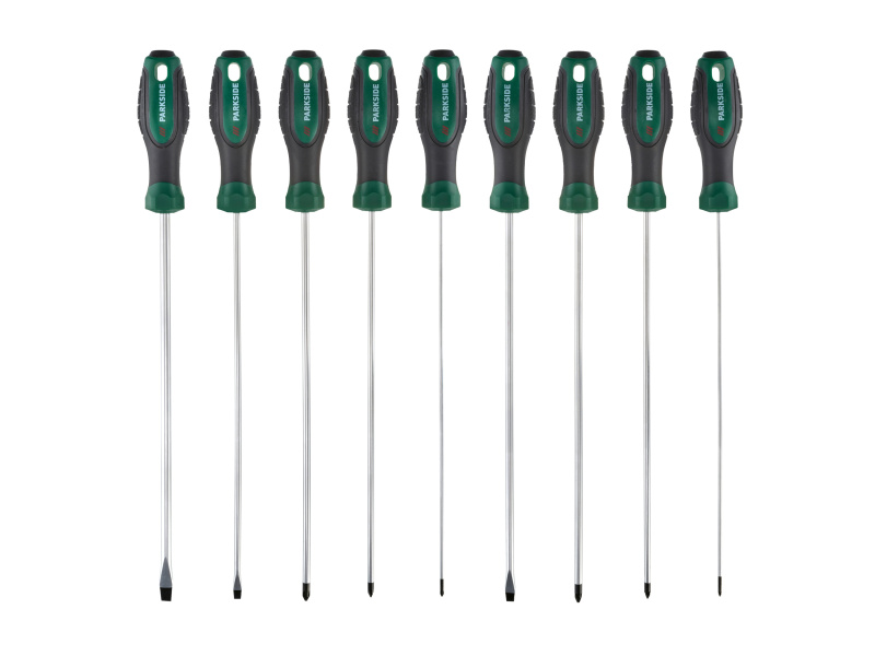 Parkside® Sada nástrčných klíčů / Sada dlouhých šroubováků (Sada dlouhých šroubováků)