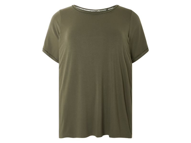 esmara® Dámské triko XXL (olivová, Xxl(52/54))