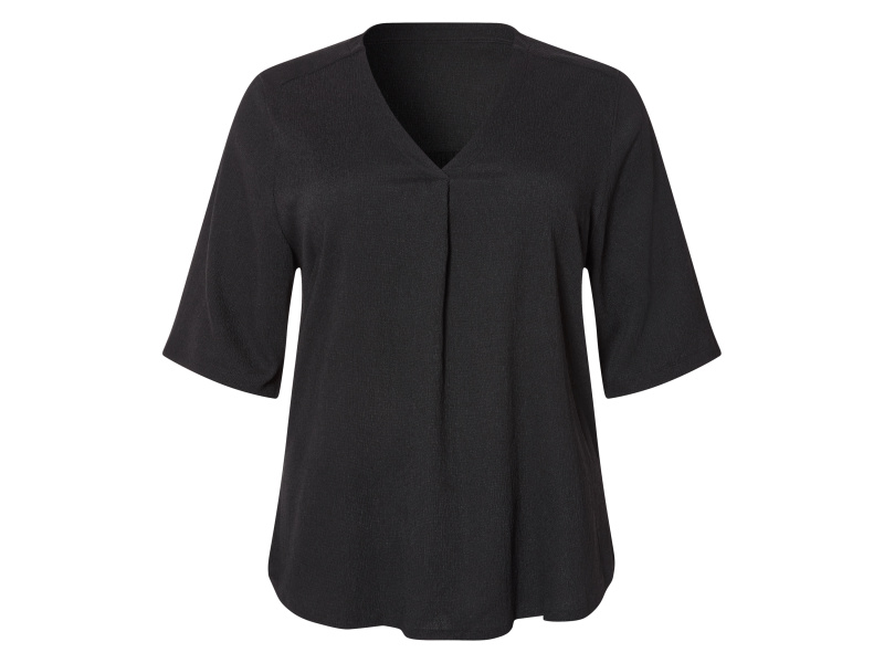 esmara® Dámská blůza XXL (černá, Xl(48/50))