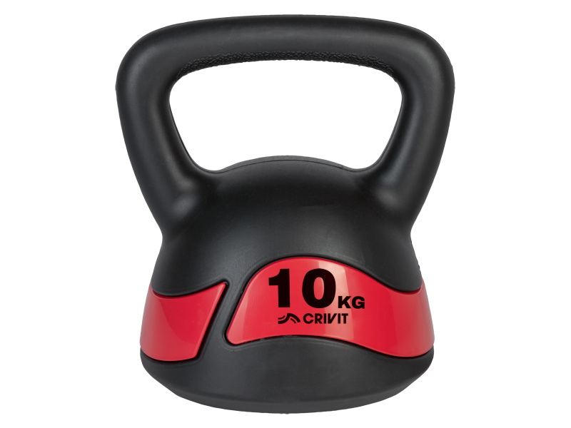 Crivit Pomůcky na posilování (kettlebell, 10 kg)