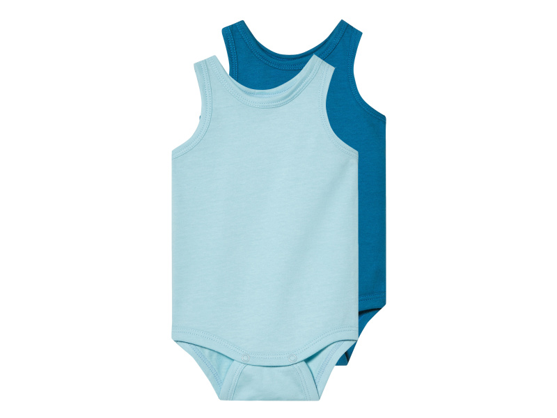 lupilu® Chlapecké body, 2 kusy (modrá, 62/68)