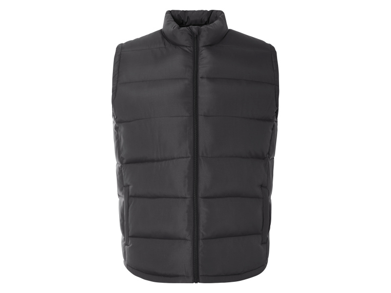 esmara Men Pánská prošívaná vesta XXL (černá, 8/Xxl)