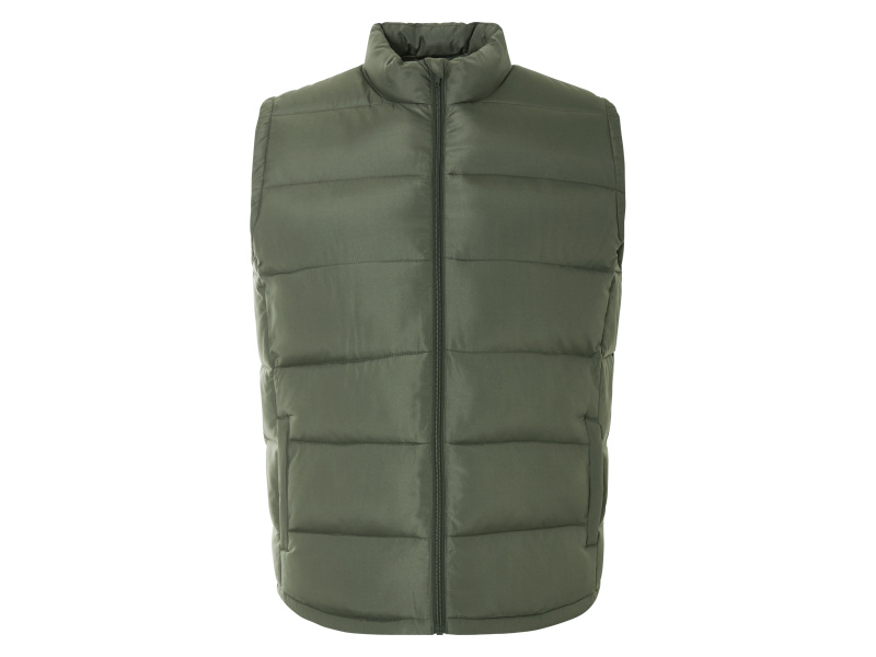 esmara Men Pánská prošívaná vesta XXL (zelená, 10/4Xl)