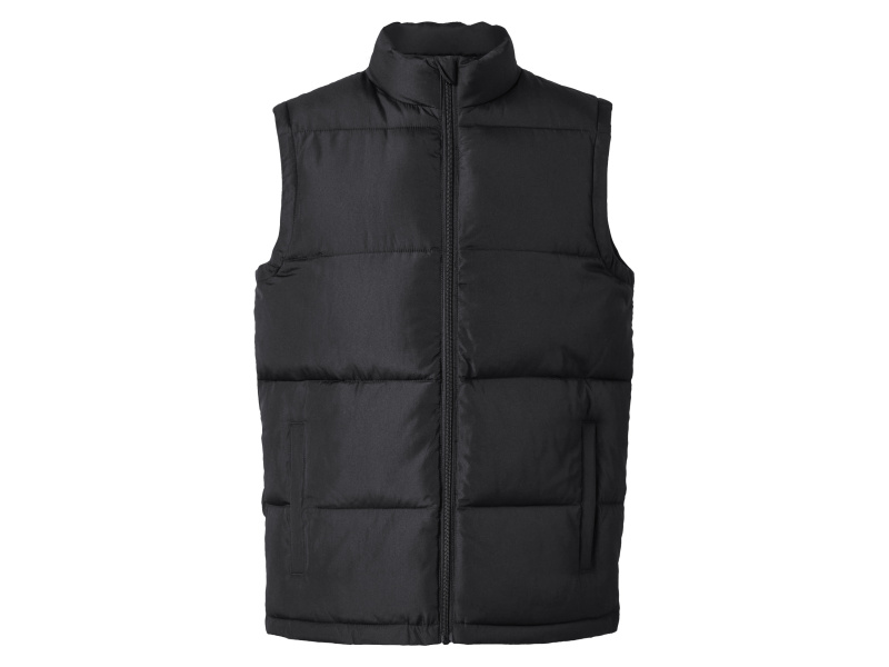 esmara Men Pánská prošívaná vesta (černá, XL (56/58))