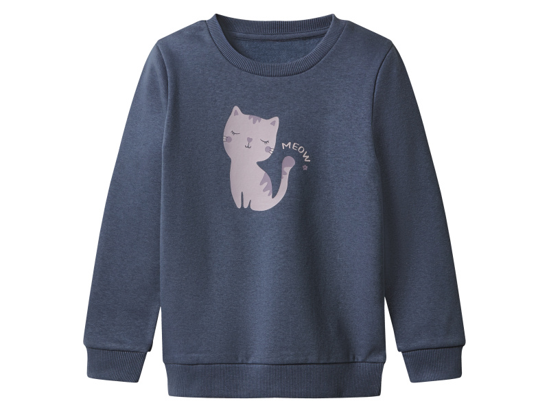 lupilu® Dívčí mikina (navy modrá, 110/116)
