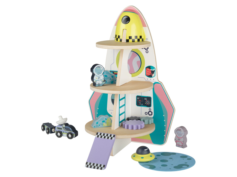 Playtive Dřevěná raketa