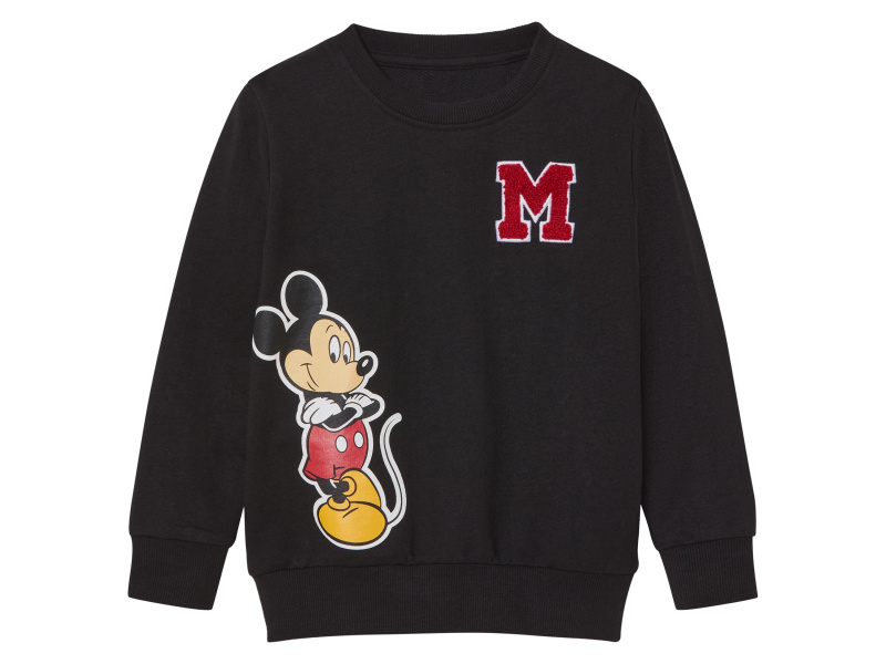 Chlapecká mikina (Mickey Mouse / černá, 122/128)