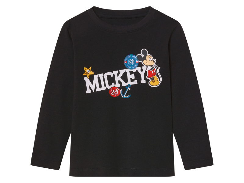 Chlapecké triko s dlouhými rukávy (Mickey Mouse, 122/128)