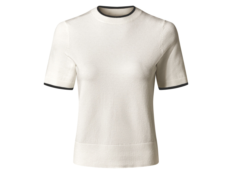 esmara® Dámský úpletový svetr (bílá, Xs(32/34))