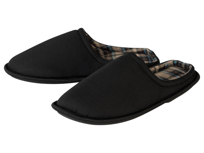 esmara® Pánská domácí obuv (černá, 40/41)