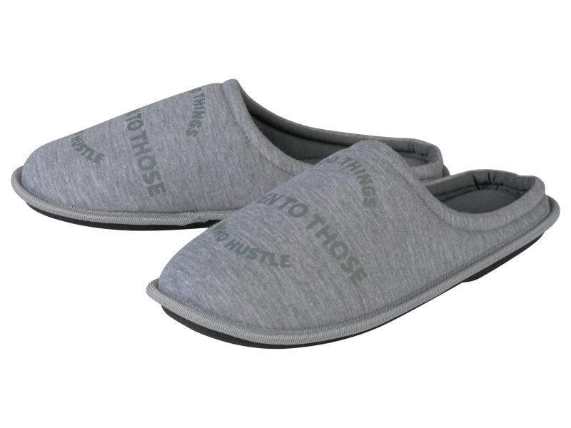 esmara® Pánská domácí obuv (tmavě šedá, 42/43)