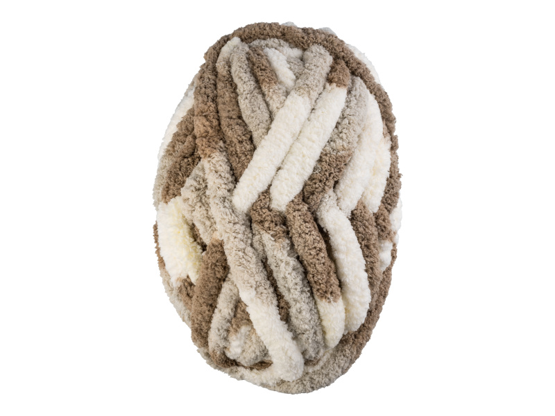 crelando® Příze pro ruční pletení Velvet / Cozy (Útulná bílo-béžová)