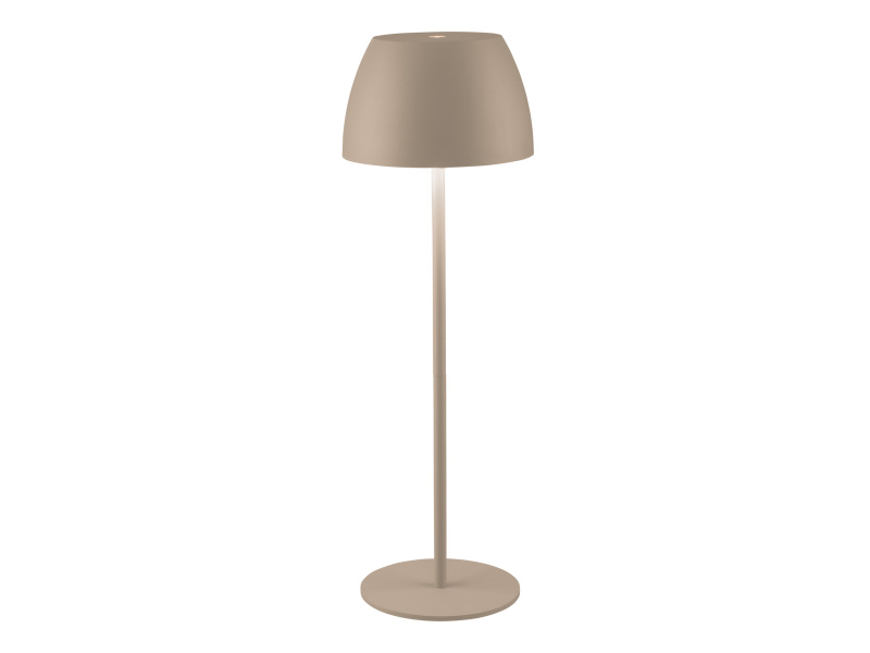 Livarno home Aku stolní LED lampa Stockholm (béžová)