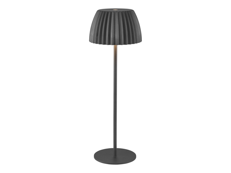 Livarno home Aku stolní LED lampa Stockholm (antracitová)
