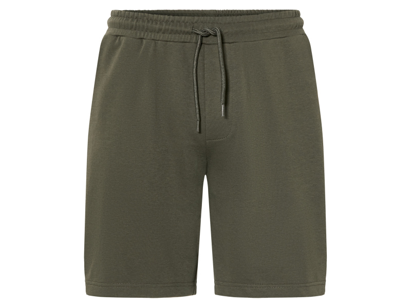 esmara® Pánské teplákové kraťasy (zelená, S (44/46))