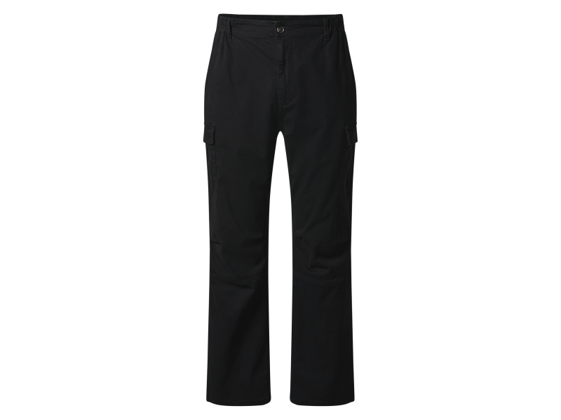 esmara Men Pánské cargo kalhoty (černá, M (48/50))
