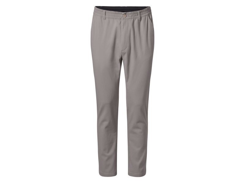 esmara Men Pánské chino kalhoty „Slim Fit“ (šedá, M (48/50))