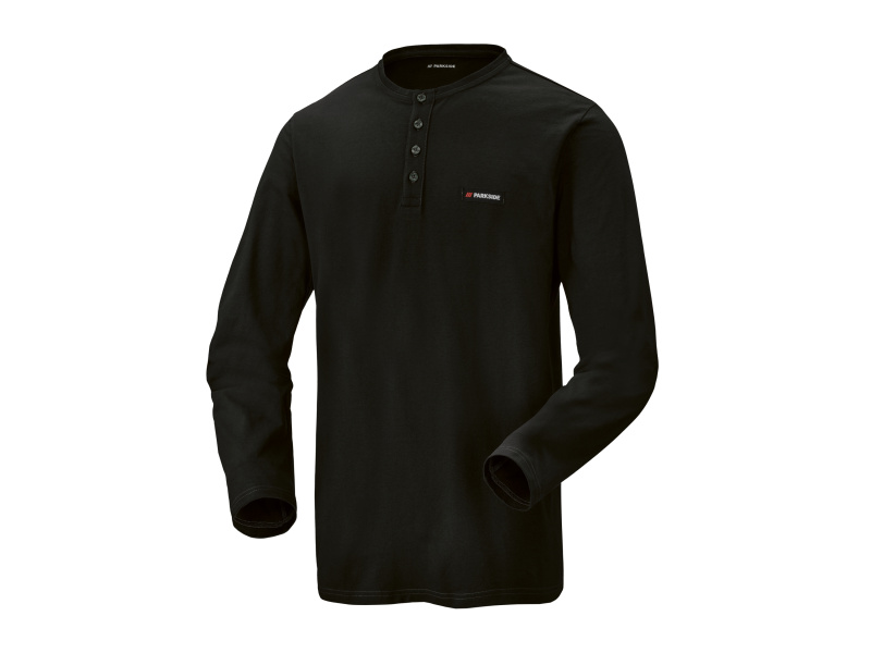 Parkside® Pánské triko s dlouhými rukávy (černá, XL (56/58))