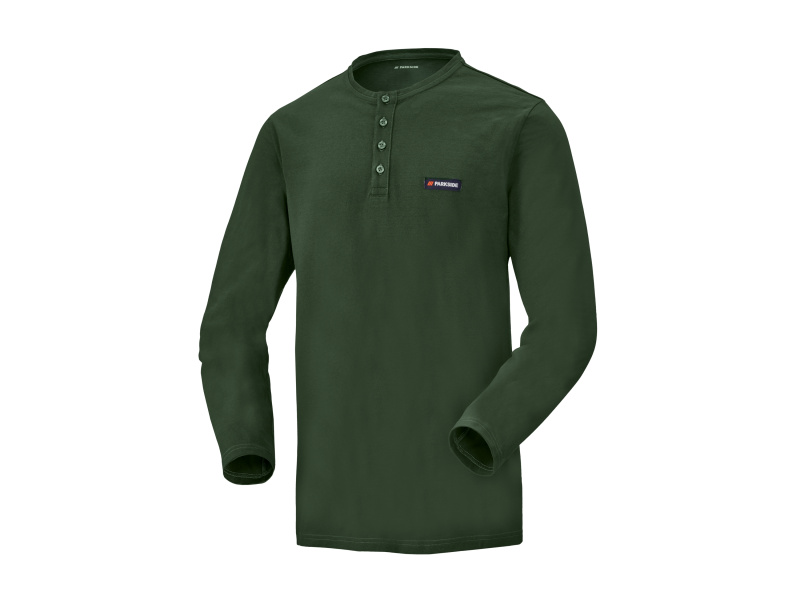 Parkside® Pánské triko s dlouhými rukávy (zelená, XL (56/58))
