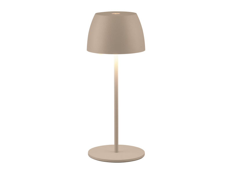 Livarno home Aku stolní LED lampa Stockholm (béžová)