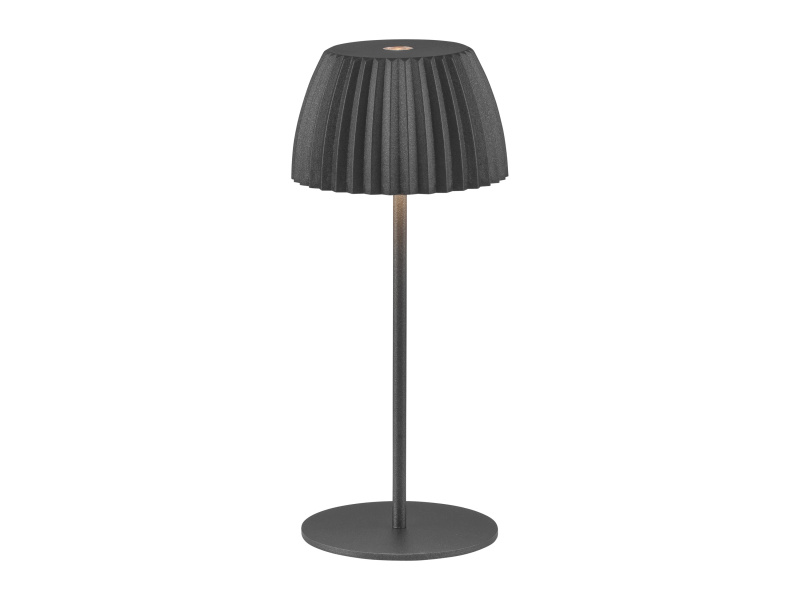 Livarno home Aku stolní LED lampa Stockholm (antracitová)