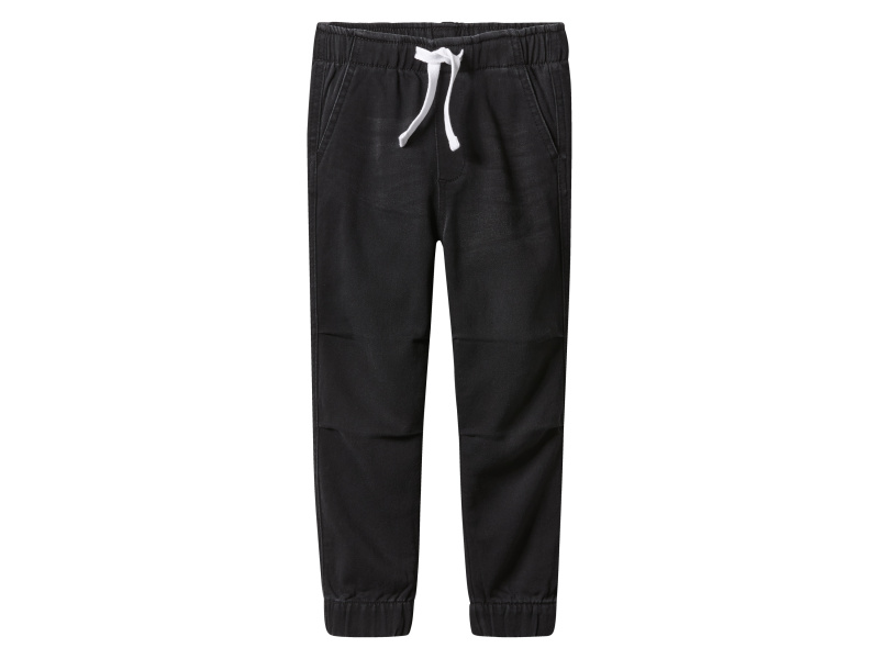 lupilu® Chlapecké džíny "Jogger" (černá, 122/128)