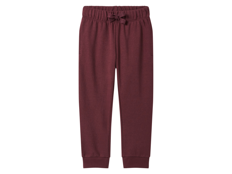 lupilu® Dívčí tepláky (burgundská, 110/116)
