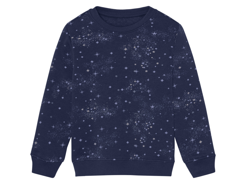lupilu® Dívčí tepláková mikina (navy modrá, 98/104)