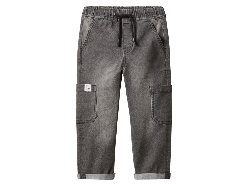 lupilu® Chlapecké džínové kalhoty "Jogger" (šedá, 98/104)
