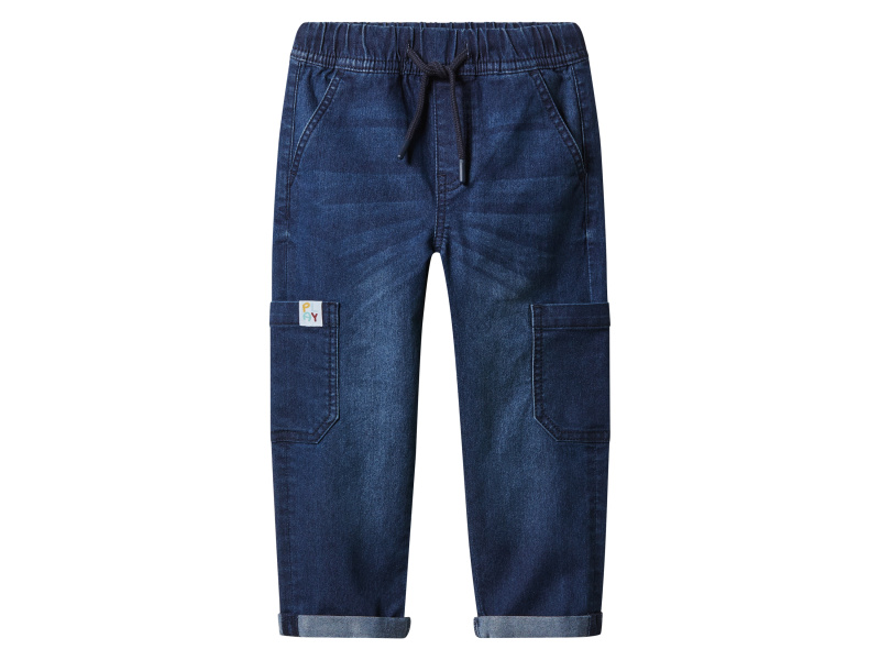 lupilu® Chlapecké džínové kalhoty "Jogger" (modrá, 98/104)