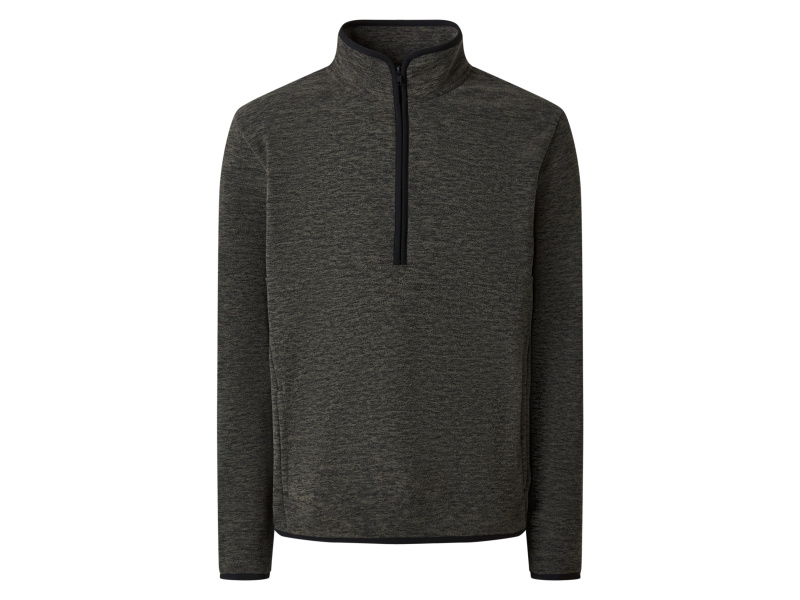 esmara Men Pánská fleecová mikina (zelená, XL (56/58))