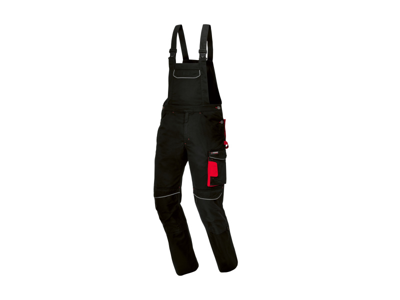 Parkside Performance® Pánské pracovní kalhoty s laclem (černá, 58)