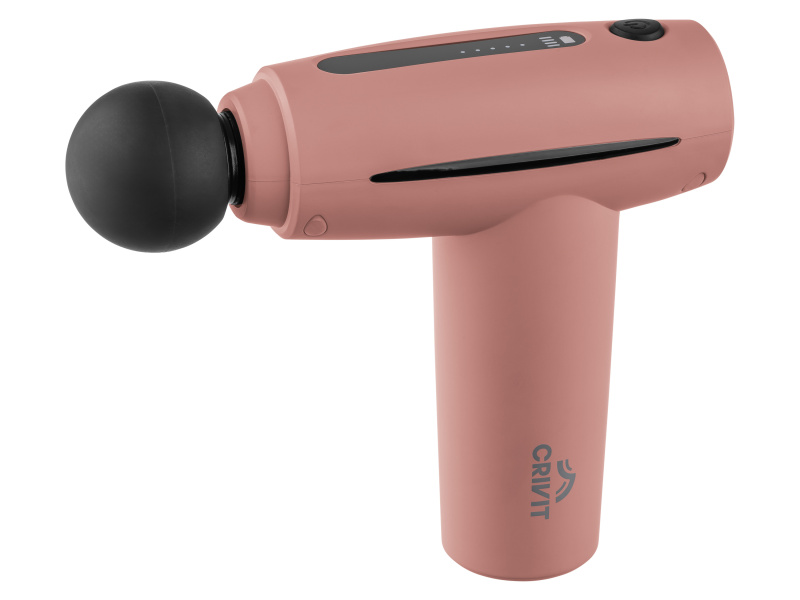 Crivit Mini masážní pistole Cmmg 3.7 A1 (starorůžová)