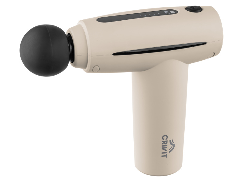 Crivit Mini masážní pistole Cmmg 3.7 A1 (krémová)