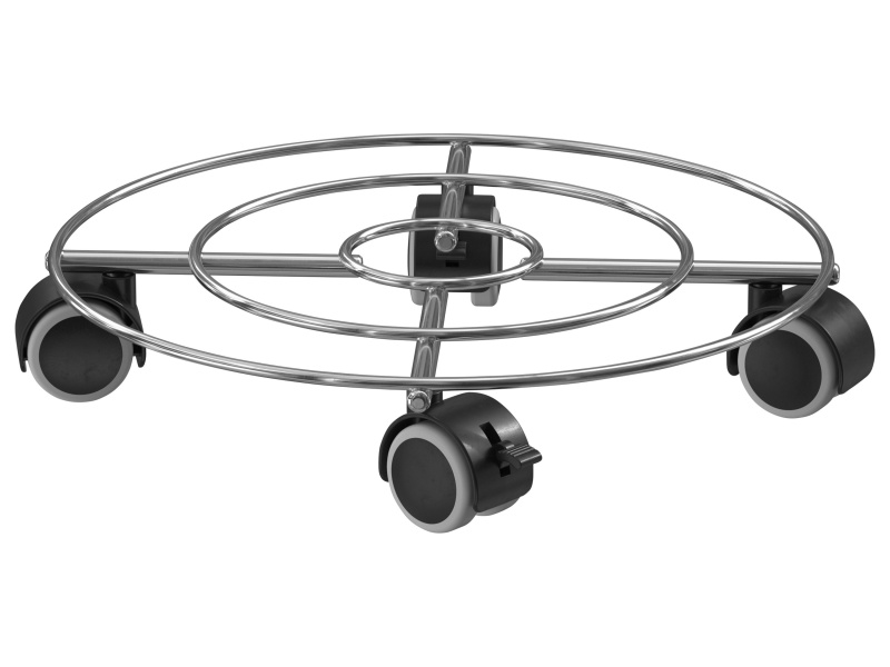 Parkside® Podstavec pod květináč s kolečky (drát/tvrdá kolečka)