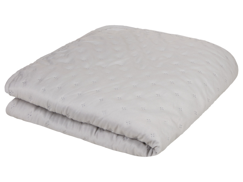 Livarno home Přehoz na postel, 200 x 220 cm (světle šedá)