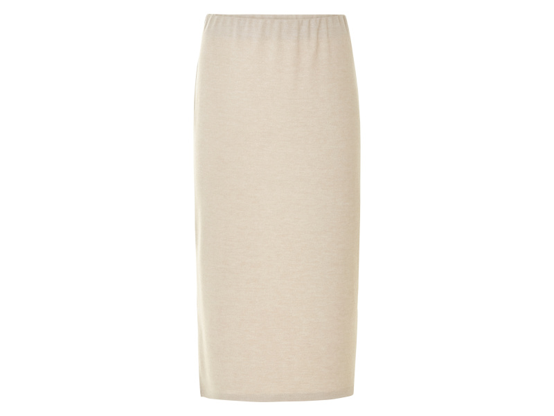 esmara® Dámská pletená midi sukně (béžová, S(36/38))