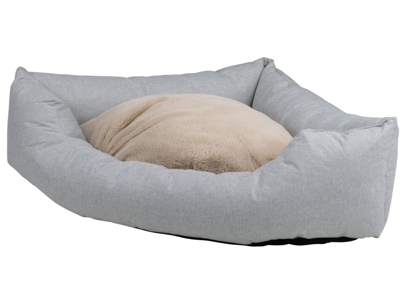 zoofari® Plyšový pelíšek pro domácí zvířata, 70 x 18 x 55 cm / 57 x 18 x 57 cm (trojúhelník)