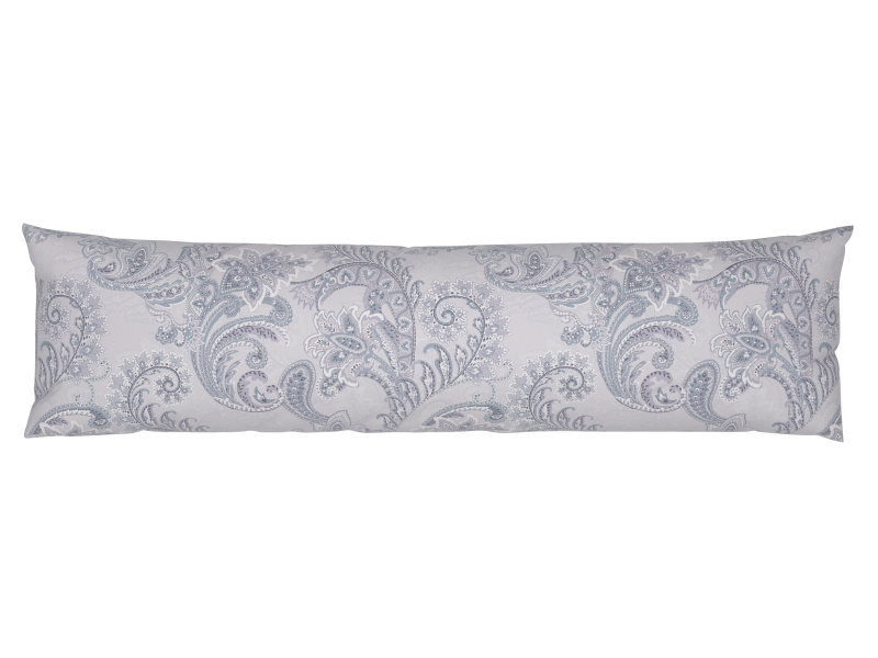 Livarno home Potah na polštář z mikrovláknitého saténu, 40 x 145 cm (kašmírový vzor)