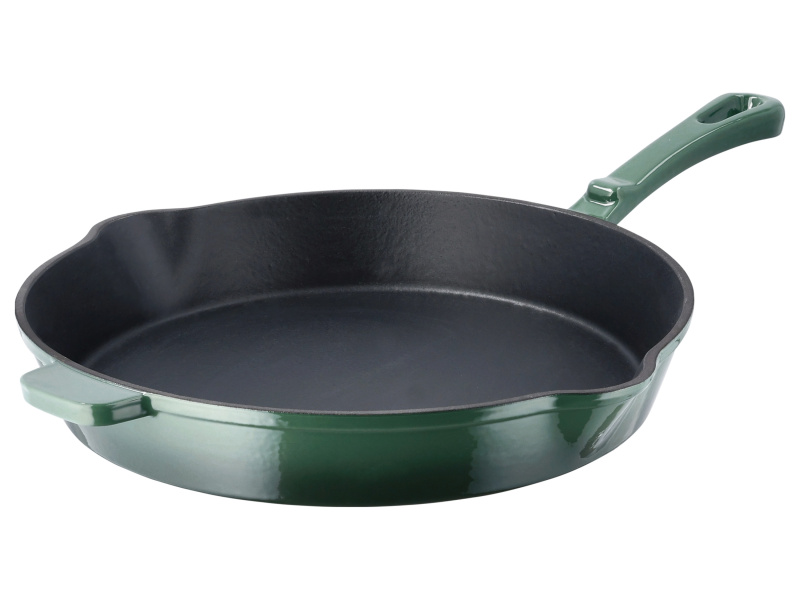 Silvercrest® Litinová pánev, Ø 30 cm (zelená)
