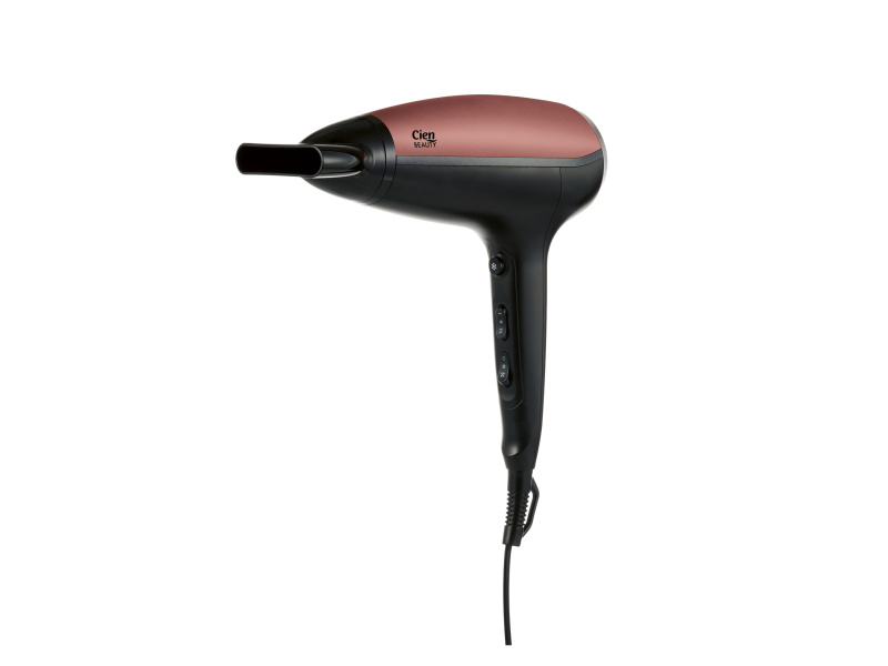 Cien Beauty Vysoušeč vlasů s ionizační technologií DC Chdb 2200 C1 (černá/červená)