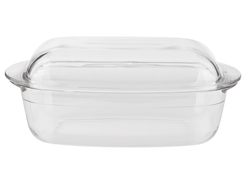 Silvercrest® Skleněná zapékací forma s víkem (obdélníková)