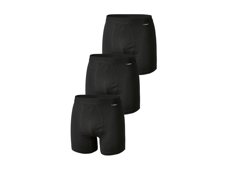 Parkside® Pánské funkční boxerky, 3 kusy (černá, 4/S)